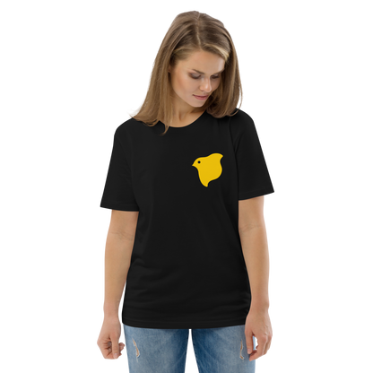 [Chidori] t-shirt sarı logo (unisex)